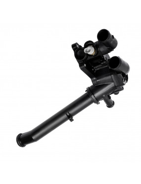 Carcaça Válvula Termostática Completa Gol G5 a G8 Saveiro Fox Original Volkswagen 032121026CN