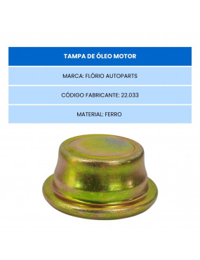 Tampa Óleo Motor Gol G1 G2 Voyage Parati Saveiro G1 Logus Corcel Belina Del Rey Escort Pampa Verona