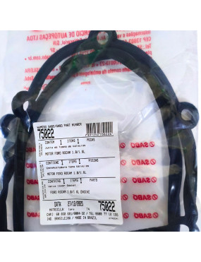 Junta Tampa Válvula Ford Fiesta Ka Ecosport Escort Motor ZETEC ROCAM Junta de Borracha - Sabó 75022