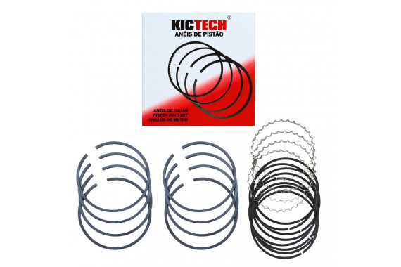 Jogo de Anéis 050 Pistão S10 ASTRA MONZA VECTRA KADETT OMEGA BLAZER ZAFIRA - KICTECH ANGM30060050