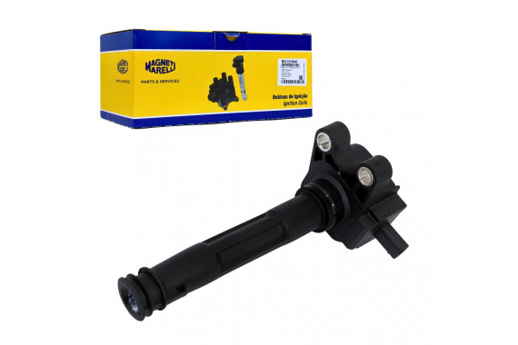 BOBINA DE IGNIÇÃO FORD KA 1.0 12V 3 CILINDROS 2014 ATÉ 2021 MAGNETI MARELLI - BI0157MM                                                                                                       