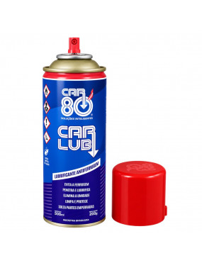 Spray Lubrificante Antiferrugem Car Lub Elimina Umidade Limpa Protege Multiuso - 300ml