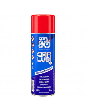 Spray Lubrificante Antiferrugem Car Lub Elimina Umidade Limpa Protege Multiuso - 300ml