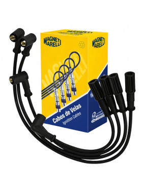 JOGO CABO DE VELA SUPRESSIVO UNO PALIO PUNTO SIENA STRADA DOBLO FIORINO MAGNETI MARELLI - CVMT0902