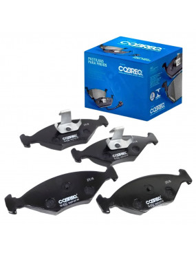 JOGO 4 PASTILHAS FREIO DIANTEIRA SISTEMA TEVES COBREQ - N532                                                                               