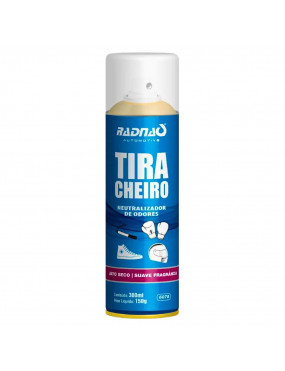 Spray Tira Cheiro Elimina Maus Odores Tênis Banco de Carro Suor Guarda-Roupa Cigarro Radnaq - 300ml