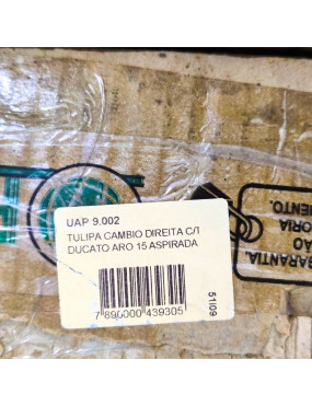 Tulipa Câmbio Direita com Trizeta Ducato Aro 15 Aspirada UAP9002 Uapen Parts