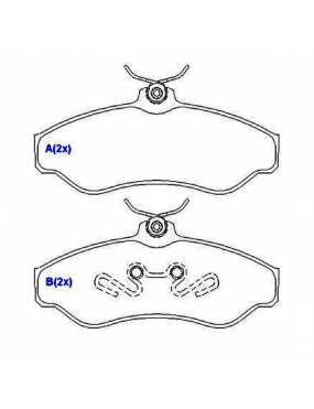 Jogo Pastilha Freio Chevrolet S10 2005 a 2009 Dianteira Varga Syl..