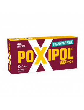 COLA POXIPOL TRANSPARENTE 16G AKAPOL