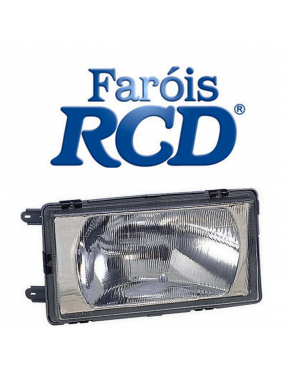 FAROL PRINCIPAL DIREITO LENTE PLASTICO RCD..