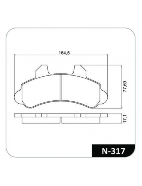 Kit Pastilha Freio Dianteira Ford F1000 1993 a 1994 Chevrolet A20 4.1 1993 a 1994 Bendix Cobreq..