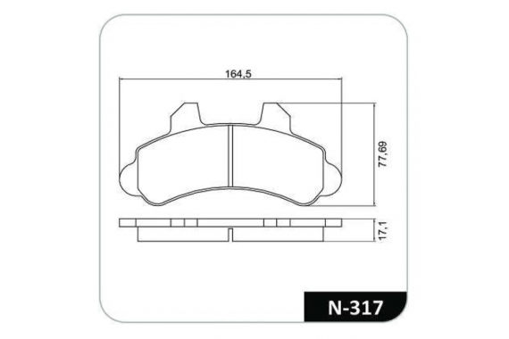 Kit Pastilha Freio Dianteira Ford F1000 1993 a 1994 Chevrolet A20 4.1 1993 a 1994 Bendix Cobreq