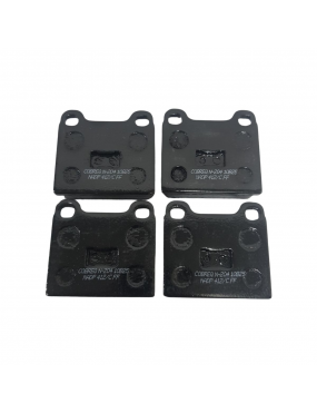 Kit Pastilha Freio Dianteira Gurgel BR800 0.8 1988 a 1993 Volkswagen Gol 1984 a 1993 Teves Cobreq