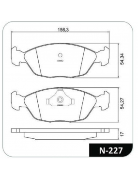 Kit Pastilha Freio Dianteira Ford Royale 1994 a 1996 Volkswagen Gol 2.0 1994 a 1996 Teves Cobreq