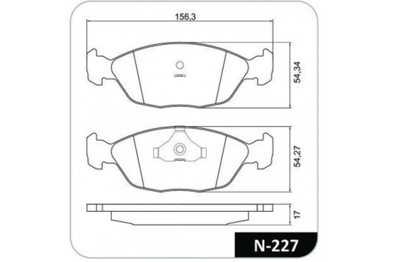 Kit Pastilha Freio Dianteira Ford Royale 1994 a 1996 Volkswagen Gol 2.0 1994 a 1996 Teves Cobreq