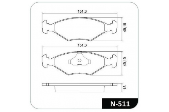 Kit Pastilha Freio Dianteira Fiat Fiorino 1985 a 2004 Tempra 2.0 1994 a 1997 Teves Cobreq