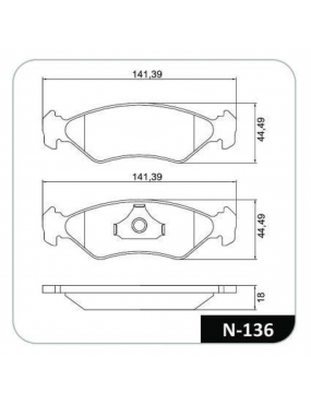 Jogo Pastilha Freio Dianteira Ford Fiesta Hatch 95 a 2009 Teves Cobreq..