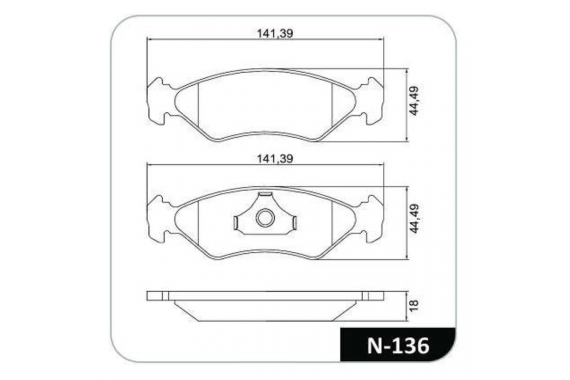 Jogo Pastilha Freio Dianteira Ford Fiesta Hatch 95 a 2009 Teves Cobreq