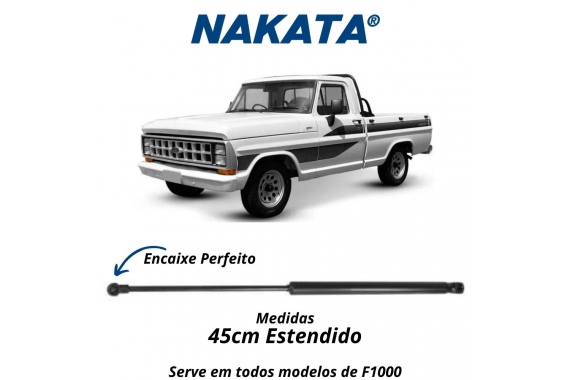 AMORTECEDOR TAMPA TRASEIRA NAKATA FORD F1000 (TODOS OS MODELOS).