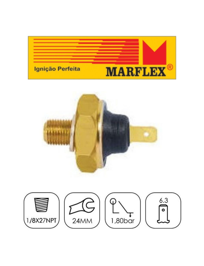 INTERRUPTOR PRESSAO OLEO MARFLEX