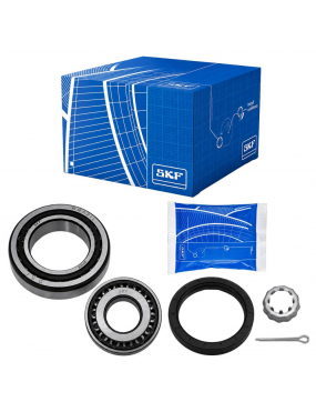Kit Rolamento Roda Traseira Blindagem Poliamida Skf..