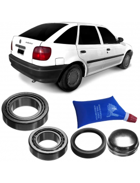 Kit Rolamento Roda Ford Verona 94 a 96 Pointer 94 a 96 Ka 97 a 2013 Traseiro Sem Abs Skf