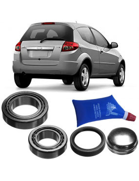 Kit Rolamento Roda Ford Verona 94 a 96 Pointer 94 a 96 Ka 97 a 2013 Traseiro Sem Abs Skf