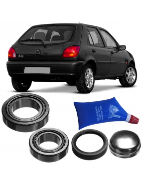 Kit Rolamento Roda Ford Verona 94 a 96 Pointer 94 a 96 Ka 97 a 2013 Traseiro Sem Abs Skf