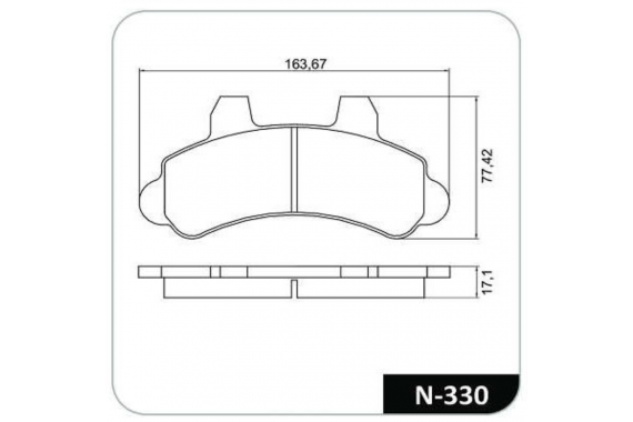 Kit Pastilha Freio Dianteira Ford F1000 1995 a 1998 Chevrolet A20 4.1 1995 a 1996 Bendix Cobreq