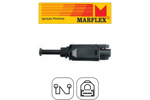 Interruptor Luz Freio Marflex Vw Gol Golf Parati Polo Classic Santana Quantum Ford Royale Versailles Seat Cordoba Ibiza