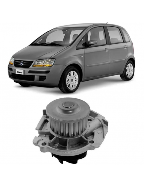 Bomba Dágua Fiat Punto 1.4 8v 2008 a 2012 Fiat Idea 1.4 8v 2006 a 2016 Fiorino 1.3 8v 2003 a 2013 Uno 1.0 1.3 8v 2002 a 2013 Schadek