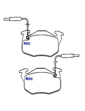 Pastilha Freio Dianteira Peugeot 106 1.0 1994 a 2001 Syl..