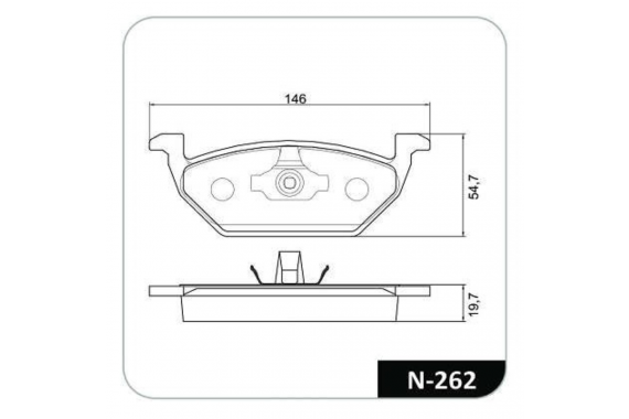 Kit Pastilha Freio Dianteira Audi A3 2002 a 2007 Volkswagen Crossfox 1.6 8v 2005 a 2007 Teves Cobreq