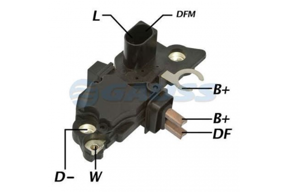 Regulador Voltagem Alternador Sistema Bosch Gauss