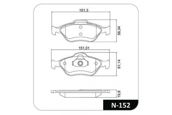 Kit Pastilha Freio Dianteira Fiesta Hatch 2000 a 2009 Teves Cobreq