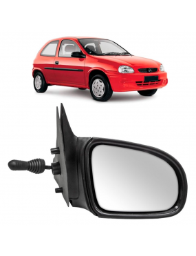 Espelho Retrovisor Direito C/Controle Chevrolet Corsa 1994 a 2016..