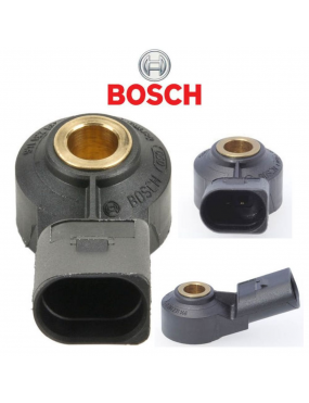 Sensor Detonação Bosch Vw Bora Crossfox Gol Golf Jetta Kombi New Beetle Parati Passat Polo Saveiro Spacefox Tcross Tiguan Touareg Up Virtus Voyage 