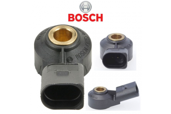 Sensor Detonação Bosch Vw Bora Crossfox Gol Golf Jetta Kombi New Beetle Parati Passat Polo Saveiro Spacefox Tcross Tiguan Touareg Up Virtus Voyage 