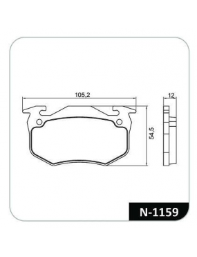 Kit Pastilha Freio Traseira Citroen Saxo 1.6 1990 a 2000 Xsara 1996 a 2005 Bendix Cobreq