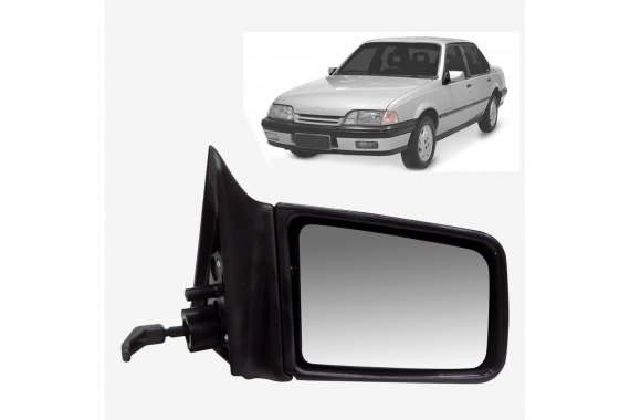 Espelho Retrovisor Direito C/Controle Chevrolet Monza Pós 1994 2 Portas