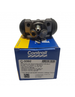 Cilindro Roda Traseira Esquerdo Chevrolet A10 A14 A15 A16 C10 C14 C15 C16 VERANEIO F75 Aero Willys Willys Itamarati