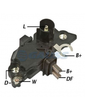 Regulador Voltagem do Alternador Bosch 55ah Fiat Palio | Siena | Strada | Brava | Marea | Chevrolet Corsa | Celta | s10 | Astra | Omega