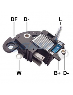 Regulador Voltagem Alternador 65ah Sistema Magneti Marelli Gauss