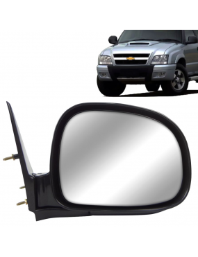 Espelho Retrovisor Direito S/Controle S10 Blazer 1995 a 2011