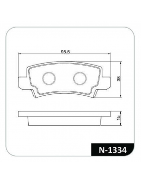 Kit Pastilha Freio Traseira Toyota Corolla 2003 a 2008 Fielder 1.8 16v 2005 a 2008 TRW Cobreq..