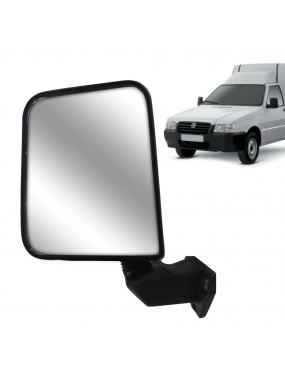 Espelho Retrovisor Esquerdo S/Controle Fiat Fiorino 1991 a 1996