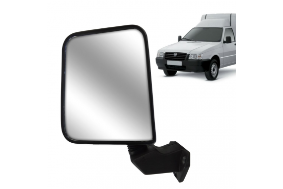 Espelho Retrovisor Esquerdo S/Controle Fiat Fiorino 1991 a 1996
