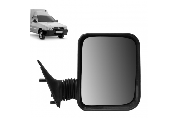 Espelho Retrovisor Direito S/Controle Fiat Fiorino 1997 a 2010