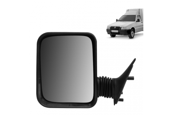 Espelho Retrovisor Esquerdo S/Controle Fiat Fiorino 1997 a 2010