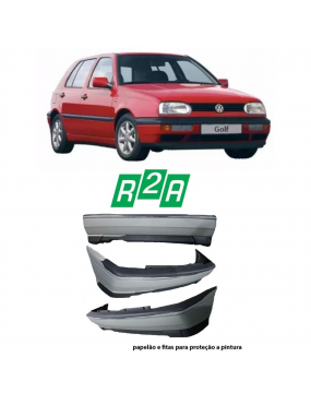 Parachoque Traseiro Primer Vw Golf 1991 a 1997 Alemao R2A